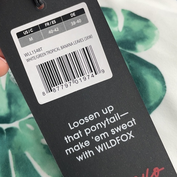 NWT Wildfox Luxe Legging Tropical Banana Leaves - Picture 6 of 10